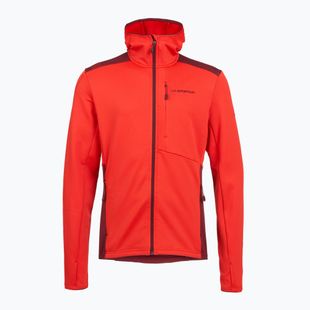 Herren La Sportiva Chill Thermal Hoody bergrot / redwood trekking sweatshirt