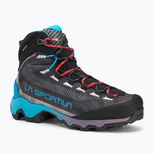 Trekking Wander Schuhe Damen La Sportiva Aequilibrium Hike GTX carbon/malibu blue