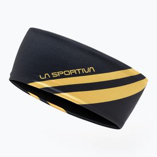 Stirnband La Sportiva Diagonal black/yellow