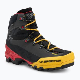 Herren Hochtourenschuhe La Sportiva Aequilibrium LT GTX black/yellow