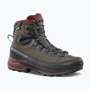 Damen-Trekkingschuhe La Sportiva TX5 Evo Mid GTX carbon/redwood