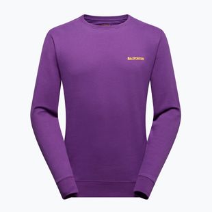 Herren-Sweatshirt La Sportiva Climbing On The Moon purple/yellow