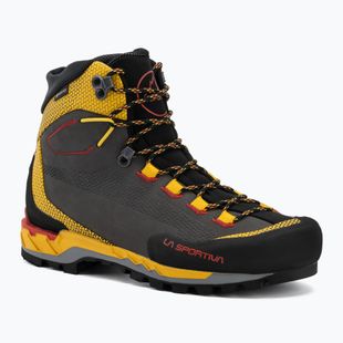 Herren-Bergschuhe La Sportiva Trango Tech Leather GTX black/yellow