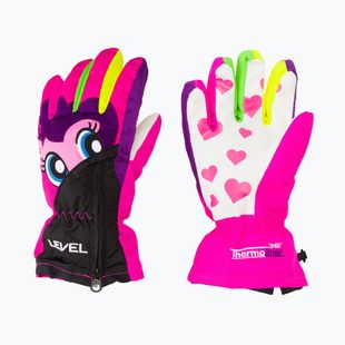 Level Lucky Kinder Snowboardhandschuhe rosa 4146