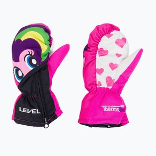 Level Lucky Mitt Kinder Snowboardhandschuhe rosa 4146