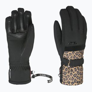 Damen-Skihandschuhe Level Venus camo