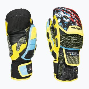 Skihandschuhe Level Worldcup Cf Mitt yellow/blue