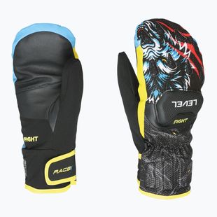Skihandschuhe Level Race Replica Mitt black/yellow