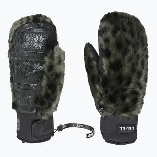 Damen-Skihandschuhe Level Siberian Mitt forest