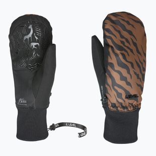 Damen-Skihandschuhe Level Coral Mitt black/camo