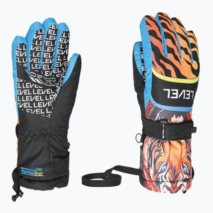 Kinder Snowboardhandschuhe Level Junior logos