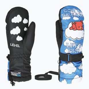 Kinder Snowboardhandschuhe Level Junior Mitt sky blue