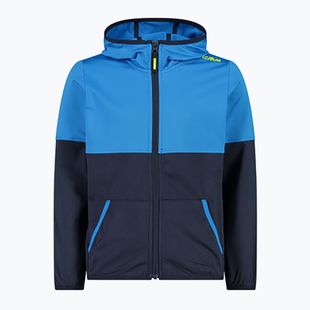 CMP Fix Hood Kinder Sweatshirt b.blue/river/lime