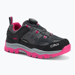 CMP Kiruna Fitgo grau/fuxia Kinder-Trekkingstiefel
