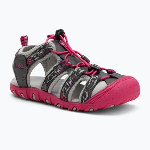 CMP Sahiph grau/fuxia Kindersandalen