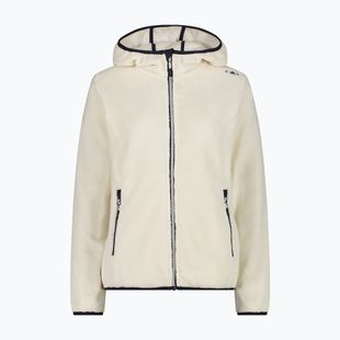 Damen Sweatshirt Hoodie Pullover CMP 38P1546 b.co gesso/ b. blue