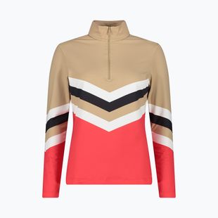 Sweatshirt Hoodie Damen CMP 34L4216 sesamo / corallo