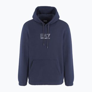 Sweatshirt Hoodie EA7 Emporio Armani Train Core armani blue