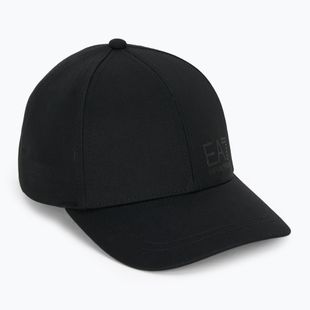 EA7 Emporio Armani TrainCore IdentityLogo Baseballkappe schwarz / schwarz