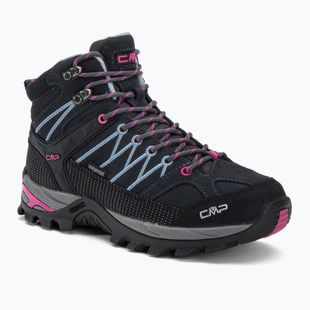 Damen-Trekkingschuhe CMP Rigel Mid Wp titanio/skyway