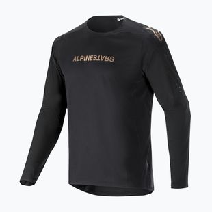 Herren Alpinestars A-Aria Polartec Switch Radfahren Longsleeve schwarz