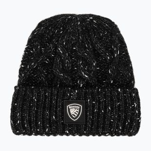 Wintermütze Blauer USA Fruit lurex black