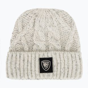 Wintermütze Blauer USA Fruit lurex white