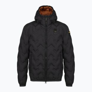 Herrenjacke Blauer USA Piery black inside brown