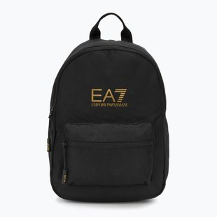 EA7 Emporio Armani Train Core 6 l schwarz / gold Logo Kinder städtischen Rucksack