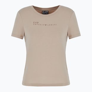 Frauen EA7 Emporio Armani Natürliche Ventus 7 kopfsteinpflaster t-shirt