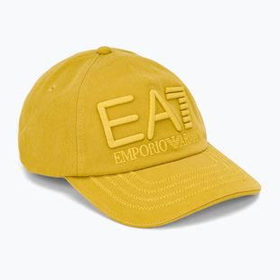 EA7 Emporio Armani Zug Logo Serie Gesticktes antikes Moos Baseballkappe