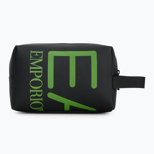 EA7 Emporio Armani Train Beauty Kosmetiktasche schwarz/lebendig grün
