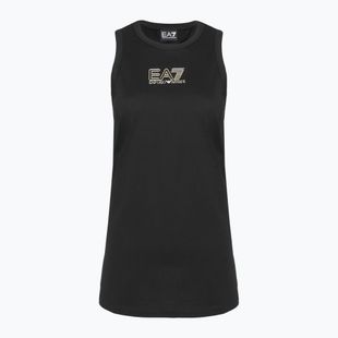 Women's EA7 Emporio Armani Zug Sichtbarkeit Tank schwarz/gold