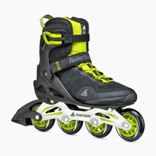 Herren Rollerblade Macroblade 80 schwarz/lime Rollschuhe