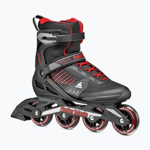 Herren Rollerblade Zetrablade schwarz/rot Rollschuhe
