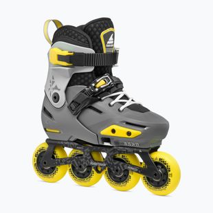 Rollerblade Apex Jr Kinder Rollschuhe anthrazit/gelb