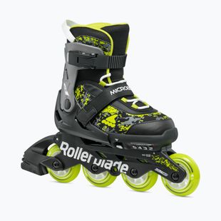 Inliner Kinder Rollerblade Microblade SL Jr black/lime