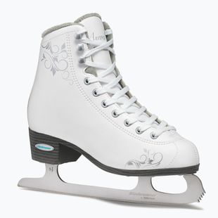 Damen-Eiskunstlaufschuhe Bladerunner Aurora W white/silver