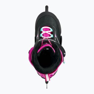 Kinder Eislaufschuhe Bladerunner Micro Xt Ice G black/fuchsia