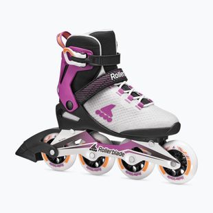Inlineskates Damen Rollerblade Macroblade 84 W light grey/violet/orange