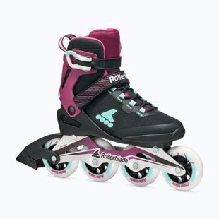 Inlineskates Damen Rollerblade Macroblade 84 W black/burgundy/ocean green