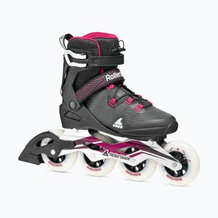 Inlineskates Damen Rollerblade Macroblade 90 W black/burgundy/ocean green