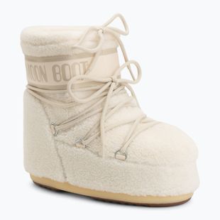 Damen-Schneestiefel Moon Boot Icon Low Fleece ice
