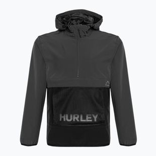 Herren Hurley Phantom + Packable Anorak dunkel Stein grau Jacke