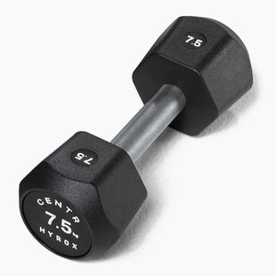Kurzhantel Centr Urethane Dumbbell Centr x Hyrox 7,5 kg black