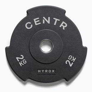 Bumper Plates Centr Top Plate Centr x Hyrox black