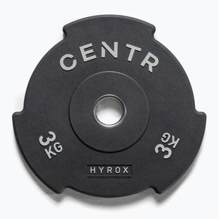 Bumper Plates Centr Top Plate Centr x Hyrox black
