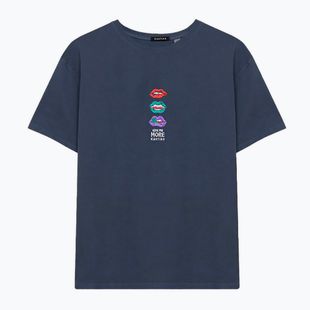 Herren Kaotiko Washed Mouth Colors t-shirt navy
