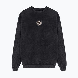 Herren Kaotiko Washed Celestial Disorder Sweatshirt schwarz