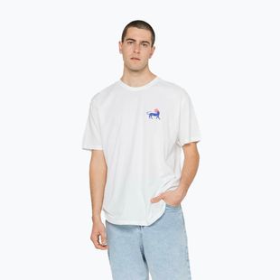 Kaotiko Washed Elements Occult weißes Herren-T-Shirt